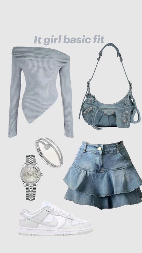 #FallOutfits2024 #OutfitIdeas #FallOutfitsAesthetic #FallFashion #FallOutfits #BackToSchoolFits #NeopolitanHairHighlights #ShortHairstyleWomenIdeas #FallHairColorForBrunettes Outfit Ideas College, Revealing Outfit, Outfit Inspo Casual, Causual Outfits, Looks Chic, It Girl, Really Cute Outfits, Fancy Outfits, Dress With Sneakers