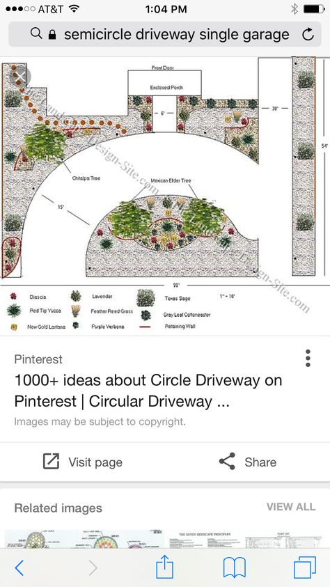 Half Circle Driveway, Drive Ways, Driveway Entry Landscaping, Entry Landscaping, Circle Driveway, Patio Addition, Circle Drive, Driveway Design, Circular Driveway