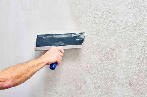 How to Skim Coat Walls Removing Textured Walls, Skip Trowel Texture, After Wallpaper, Trowel Texture, Knockdown Texture, Skim Coating, Drywall Finishing, Wallpaper Removal, Drywall Mud