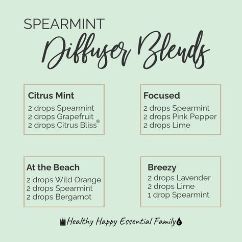 Keep your life fresh with these fun Spearmint diffuser blends! Discover more about Spearmint: https://www.doterra.com/US/en/spearmint-oil?OwnerID=734159 Doterra Spearmint Diffuser Blends, Spearmint Diffuser Blends, Support Nervous System, Essential Oil Safety, Essential Oil Companies, What Are Essential Oils, Spearmint Essential Oil, Summertime Drinks, Citrus Oil