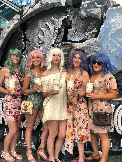 Wig bachelorette party ideas