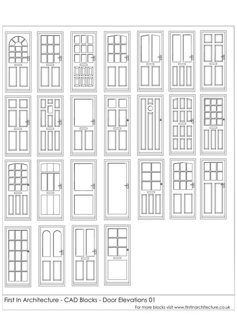 Sliding Door Drawing, Door Elevation, Door Drawing, Door And Window Design, Double Doors Exterior, Furniture Design Sketches, Interior Design Courses, Internal Door, Architectural Design House Plans