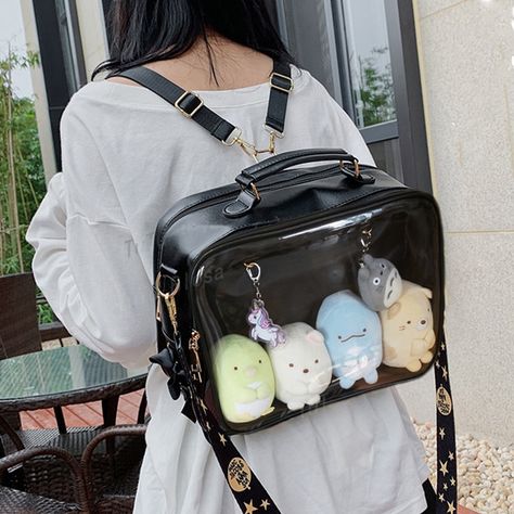 Pastel Harajuku, Stationary Accessories, Kawaii Sweatshirt, Clear Backpack, Kawaii Backpack, Cheap Backpacks, Ita Bag, Messenger Bag Backpack, Shoulder Backpack