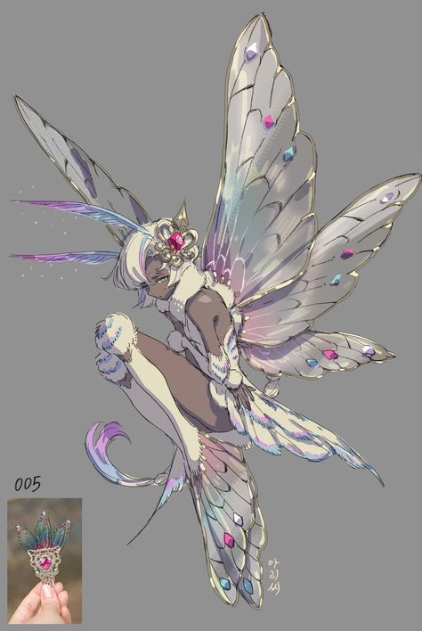 Art Mignon, Fantasy Creatures Art, Mythical Creatures Art, Creature Concept Art, Arte Fantasy, 판타지 아트, Creature Concept, Fairy Art, Art Anime