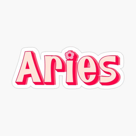 Get my art printed on awesome products. Support me at Redbubble #RBandME: https://www.redbubble.com/i/sticker/Aries-zodiac-sticker-by-insolation-art/124919238.JCQM3?asc=u April Baby, Taurus Zodiac Sign, Sticker Aesthetic, Sign Sticker, Decorate Notebook, Aries Zodiac, Taurus Zodiac, Coloring Stickers, Astrology Zodiac