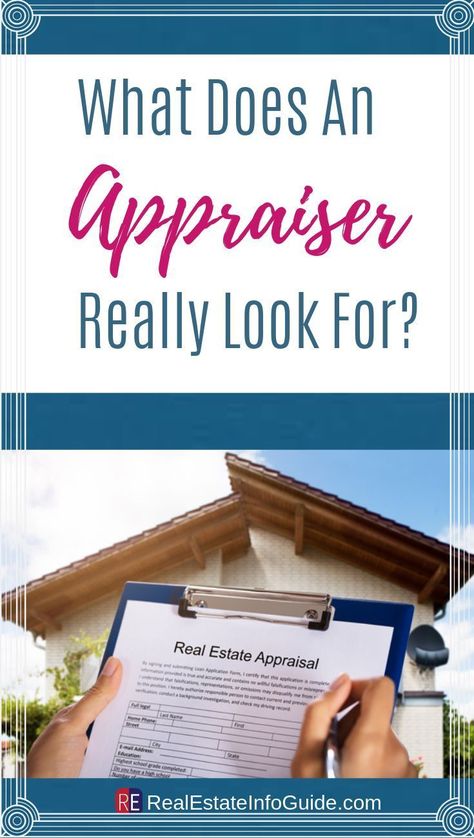 What Does An Appraiser Look For? | Real Estate Info Guide Whether you are a home seller or home buyer, you will have to deal with a home appraisal. So what does an appraiser actually look for? Learn what they inspect, as well as, how to get your home ready for an appraisal. Home Appraisal Tips, Seller Tips Real Estate, Appraisal Tips, Real Estate Appraisal, Home Buyer Tips, Transaction Coordinator, Sell House, House Buying, Home Appraisal