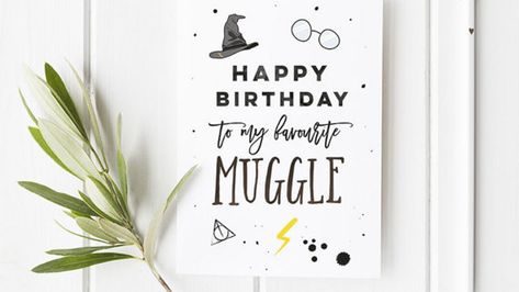 15 Harry Potter Inspired Birthday And Greeting Cards Everyone Will Actually Love Harry Potter Birthday Quotes, Carte Harry Potter, Harry Potter Weihnachten, Harry Potter Birthday Cards, Happy Birthday Harry, Happy Birthday Harry Potter, Harry Potter Cards, Cumpleaños Harry Potter, Harry Potter Etsy