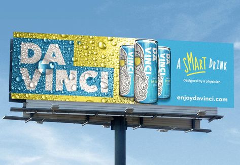 Drink Billboard Design, Cool Billboards, Cool Billboard Design, Beer Billboard Design, Graphic Design Billboard, Billboard Design Ideas Graphics, Food Billboard Design, Billboard Design Advertising, Billboard Design Inspiration