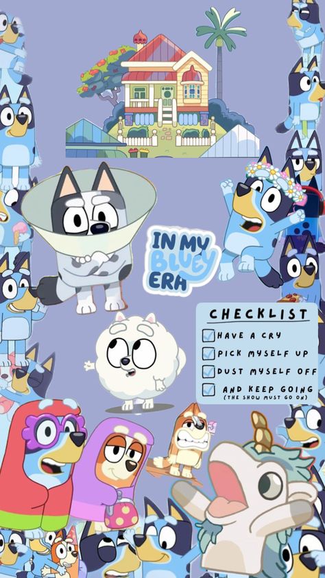 #bluey #cute #ilovebluey Bluey Wallpaper Aesthetic Cute, Collage Iphone Wallpaper, Bluey And Bingo, Collage Iphone, Wall Papers, Summer Wallpaper, Bingo, Iphone Wallpaper, Collage