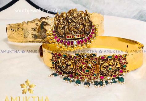 Nakshi Pendants, Gold Vaddanam, Vanki Designs Jewellery, Baby Jewelry Gold, Vaddanam Designs, Kids Gold Jewelry, Waist Jewelry, Bridal Jewelery, Indian Bridal Jewelry Sets