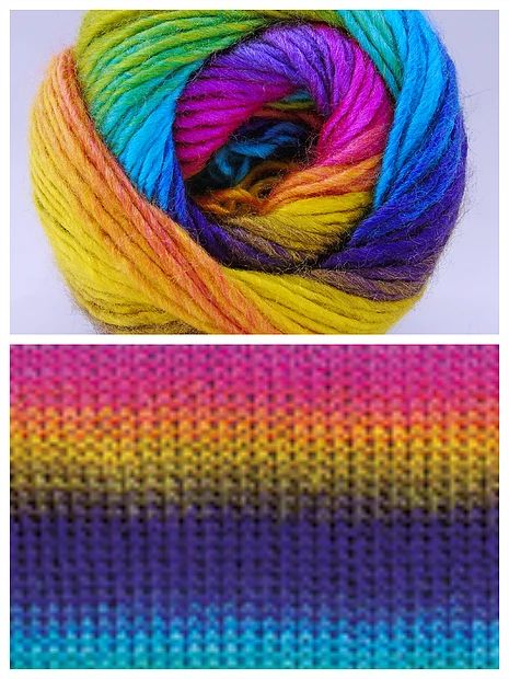 Beautifully soft and bright, this amazing roving yarn creates a fabulous gradual striping effect. Cygnet Boho Spirit Festival Dyeing Yarn, Roving Yarn, Knitting For Kids, Baby Knitting Patterns, Yarn Dyeing, Scarf Shawl, Knitting Patterns, Shawl, Textiles