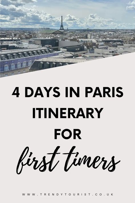 4 Days in Paris Itinerary for First-Timers - Trendy Tourist French Gothic Architecture, 4 Days In Paris, Paris Itinerary, Luxembourg Gardens, Latin Quarter, Cute Cafe, French Culture, Outdoor Restaurant, Emily In Paris