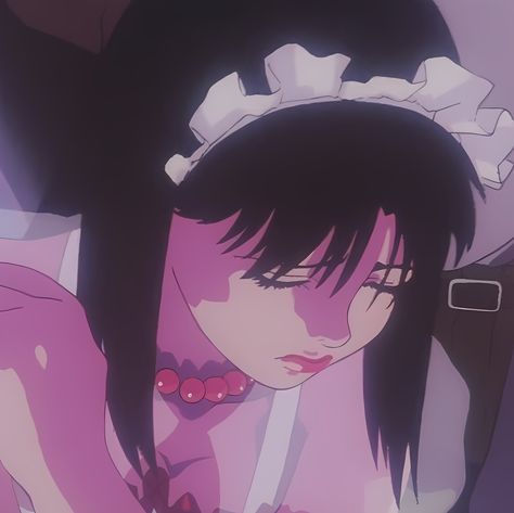 Mima Perfect Blue, Mima Kirigoe, Blue Icon, Perfect Blue, An Anime, Anime, Pink, Blue