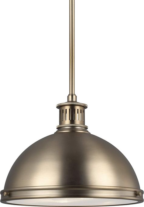 Sea Gull Lighting 6508693S-848 Pratt Street Metal Pendant, 1-Light LED 14 Watts, Satin Bronze.   #lightfixtures #lighting #decor #lights #remodeling #pendantlight Decor Lights, Sea Gull Lighting, Generation Lighting, Sea Gull, Lighting Decor, Hanging Pendant, Hanging Pendant Lights, Lighting Ideas, Hanging Pendants