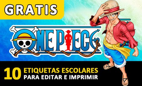 Imprimibles de Etiquetas One Piece gratis | ideasparaimprimir.com Lilo Stitch, One Piece, Tags