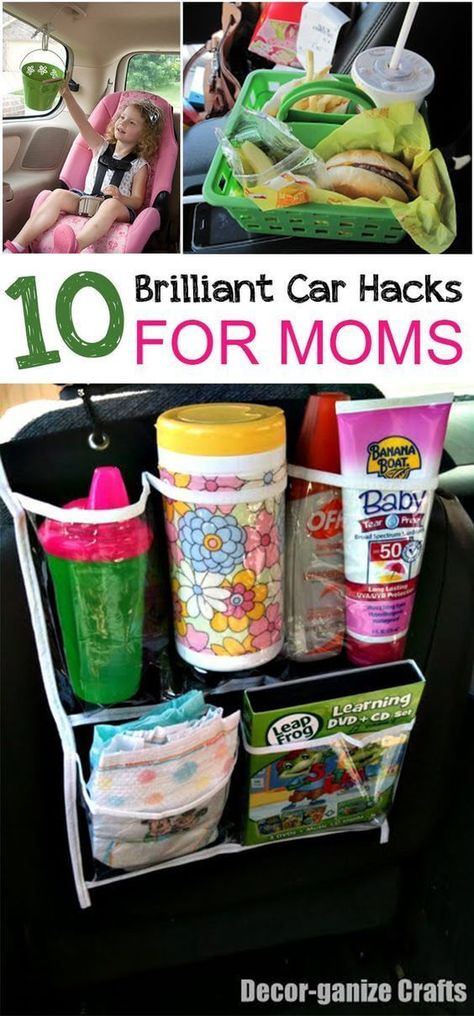 Car Hacks For Moms, Car Organization Hacks, Best Hacks, Parenting Organization, Car Organization, Mom Car, Confidence Kids, Organizing Hacks, Organisation Hacks