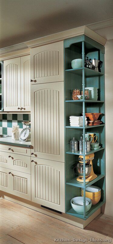 Love this idea A Kitchen, Green, White