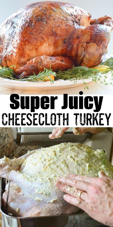 Herb Butter Turkey, Thanksgiving Diner, Butter Turkey, Best Turkey Recipe, Best Thanksgiving Turkey Recipe, Recetas Salvadorenas, Juicy Turkey, The Best Turkey, Roast Turkey Recipes