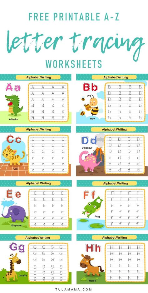 Free printable letter tracing worksheets. Easy to print plus a helpful pdf for quick downloads. Pin it. #freeprintables #educationalprintables Free Tracing Letters Printable, Letters For Preschoolers Free Printable, Alphabet Tracing Worksheets Preschool, Preschool Birthday Board, Preschool Birthday, Fun For Toddlers, Free Educational Printables, Tracing Worksheets Free, Kids Worksheet