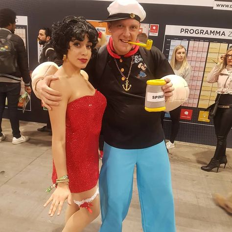 120+ Easy Couples Costumes You Can DIY in No Time Betty Boop Halloween Costume, Wanda Costume, Squints And Wendy Peffercorn, Cosmo And Wanda Costume, Betty Boop Costume, Betty Boop Makeup, Betty Boop Halloween, Easy Couples Costumes, Costume Ideas For Halloween