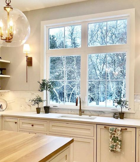 Farmhouse Kitchen Windows, Casement Windows Kitchen, Kitchen Windows Above Sink Ideas, Kitchen Windows Above Sink, Window Above Kitchen Sink, Window Above Sink, Rustic Entry Doors, Above Kitchen Sink, Window Over Sink