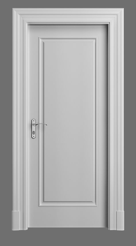 2 Panel White Interior Door, Door Jamb Design, Traditional Interior Doors, Interior Doors White, Transitional Interior Doors, Pintu Interior, White Interior Doors, Interior Door Styles, Solid Wood Interior Door