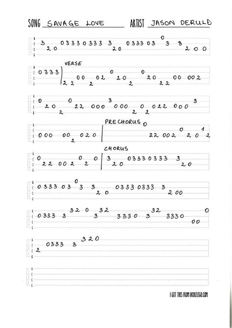 Bass Tablature, Akordy Na Ukulele, Ukulele Fingerpicking Songs, Ukulele Tabs Songs, Ukulele Fingerpicking, Ukulele Songs Beginner, Guitar Tabs And Chords, Uke Tabs, Guitar Tabs Songs