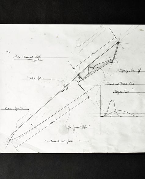 Knife Sketch, Knife Template, Ulu Knife, Knife Patterns, Knife Design, Bowie Knife, Handmade Knives, Dark Places, Kitchen Knife