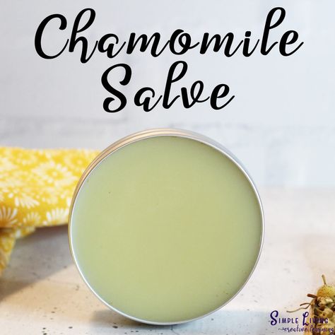 Chamomile Salve, Rosemary Salve, Herbal Salve Recipes, Drawing Salve, Salve Recipes, Homemade Body Butter, Inflamed Skin, Herbal Salves, Medicinal Garden