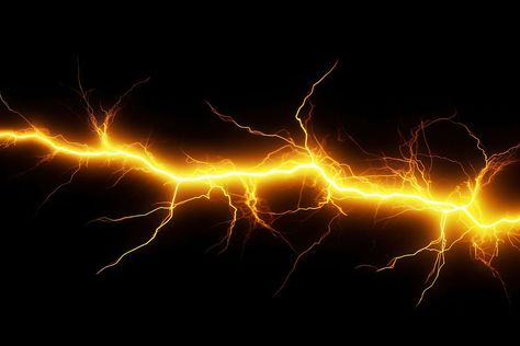 Light strike thunderstorm lightning yellow. AI generated Image by rawpixel. | premium image by rawpixel.com / Sakarin Sukmanatham Gold Lightning Aesthetic, Yellow Lightning Wallpaper, Lightning Overlay, Alight Motion Logo, Golden Lightning, Edit Overlays, Yellow Lightning, Lightning Powers, Lights Png