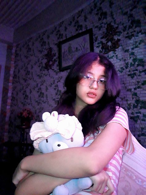 Filipino girl holding the cutest mwa mwa bear plushie Pose With Plushie, Holding Plush Reference, Person Holding Plushie, Person Holding Plushie Reference, Holding A Plushie Pose Reference, Pose Holding Something, Holding Stuffed Animal Reference, Hugging Plushie Pose, Holding Plushie Reference Drawing