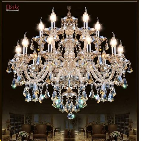 Luxury Chandelier Bedroom, Cristal Decoration, Vintage Chandelier Lighting, Tiffany Chandelier, Crystal Chandelier Living Room, Chandelier Decorations, Chandelier Living Room, Led Crystal Chandelier, Flush Mount Chandelier