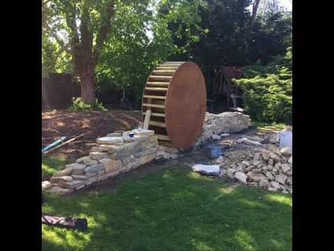 Stone Moon Gate, Diy Moon Gate Arch, How To Build A Moon Gate, Moongate Diy, Moon Gate Diy, Moon Gate Garden, Moongate Garden, Diy Japanese Garden, Moon Gates