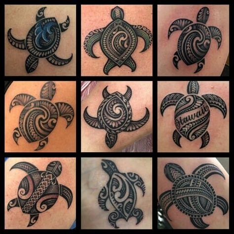 101 Best Honu Tattoo Ideas That Will Blow Your Mind! 11 Outsons Polynesian Turtle Tattoo Design, Honu Tattoo, Hawaiian Tattoo Meanings, Hawaiian Turtle Tattoos, Tattoo Turtle, Hawaiian Flower Tattoos, Polynesian Tattoos Women, Earthy Tattoos, Hawaii Tattoos