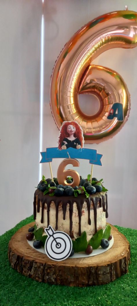 Brave Birthday Cakes, Brave Birthday Party, Brave Party, Braves Party, Theme Birthday Cake, Merida Brave, 5th Birthday, Birthday Cakes, Baby Shower Themes