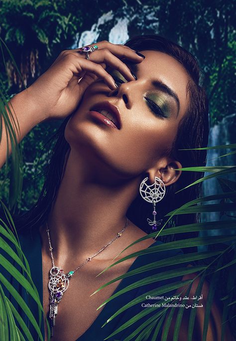 "HAYA" magazine May 2014  by Alina Kovban, via Behance Haute Jewelry, Luxury Lifestyle Fashion, Jewelry Editorial, Luxury Jewelry Brands, Jewelry Photoshoot, Jewelry Quotes, Jewelry Model, Jewelry Photography, Beauty Editorial