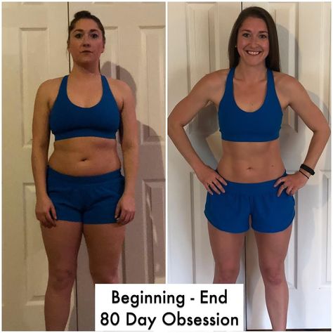 80 Day Obsession Before-and-After Story | POPSUGAR Fitness Transformation Du Corps, Beachbody Workout, Beachbody Programs, 80 Day Obsession, Body Transformations, Beachbody Workouts, Better Body, Popsugar Fitness, Workout Chart