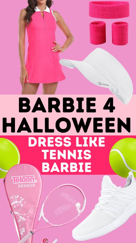 Halloween, Barbie, Barbie Halloween, Halloween Costume 2023, Halloween 2023, DIY Halloween, Halloween Costume Ideas, Costume Ideas, Halloween Costume Ideas Women, Halloween Ideas Costumes, Costume Ideas Women, Barbie Costume Ideas, Different Barbies Costumes, Barbie Halloween Costume for Women, Barbie Costume DIY, Barbie Halloween Costume for Women, Tennis, Tennis Barbie Gothic Barbie Costume, Doctor Barbie Costume, Barbie Sports Outfit, Barbies Costumes, Barbie Halloween Costume For Women, Different Barbies Costumes, Tennis Barbie, Barbie Costume Ideas, Halloween Costume 2023