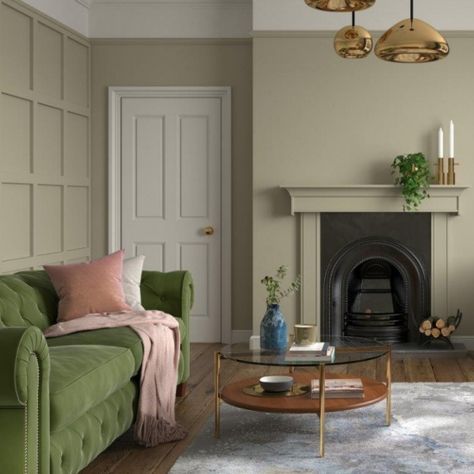 Dulux Heritage, Olive Tree | Colour Supplies Dulux Heritage Colours, Heritage Paint Colours, Sage Green Paint Color, Living Room Colour Schemes, Heritage Paint, Sage Green Paint, Eggshell Paint, Paint Color Inspiration, Dulux Heritage