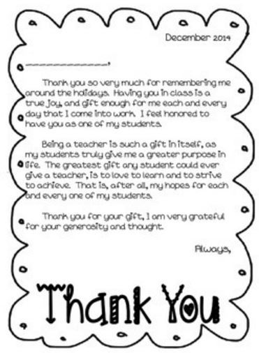 Efficiency in sending student Thank you Cards - Make a template. #brilliantideas Letter To Students, Christmas Teaching, Finding Myself, Letter To Teacher, Teacher Thank You Cards, Gifts For Parents, Christmas Kindergarten, Preschool Graduation, Letter To Parents