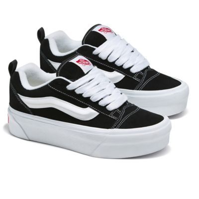 Womens Platform Vans, Cool Shoes Aesthetic, Vans Shoes Aesthetic, Chunky Vans, Zapatillas 47 Street, Vans Shoes Black, Cool Vans Shoes, Vans Aesthetic, Vans Fashion