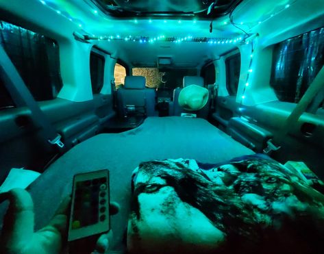 Honda Element Camper, Van Decor, Camper Build, Camper Beds, Camper Interior Design, Rv Renovation, Trailer Decor, Bed Platform, Van Color