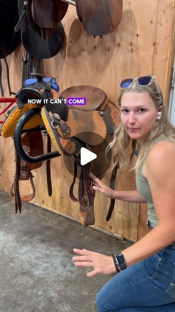 Ali Patton on Instagram: "I see a lot of people wrap it around, and if that works for you, go for it! There’s not really a right or a wrong way, but this is how I do it to save time and sanity. 😂 #horses #horseriding #horsetack #equestrian" Horse Ideas, Horse Crafts, Lots Of People, A Lot Of People, Go For It, Horse Tack, Crafts For Teens, Save Time, Equestrian