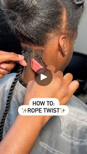 12K views · 719 reactions | Familiar with this twist from the base technique?? 🔥 On HOW TO- Rope Twists 👉_____Follow @braidersdirectory for more exciting hairstyles and stylists in your locality 

📩DM FOR DIFFERENT PROMO/ADS PACKAGES AVAILABLE

______________________

✂️Featured stylist: @@locdxlash
📍: Chattanooga, TN
DM HER👆 FOR THIS STYLE

______________________

IGNORE

#braids #braidstyles  #hair  #naturalhairstyles     knotlessbraids protectivestyles
Chattanooga, TN braids 
Chattanooga, TN Hairstylist
#letstalkhairs
#letstalkhairschattanoogatn | Braiders directory 🇳🇬🇺🇲🇬🇧🇨🇦 | Nicki Minaj · Bahm Bahm Rope Twists, Style Hacks, Rope Twist, Chattanooga Tn, Nicki Minaj, Braid Styles, Hair Stylist, Natural Hair Styles, Braids