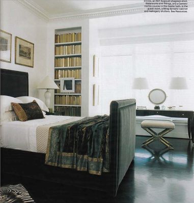 J. Randall Powers design Feminine Bedroom Elegant, Neutral Bedrooms With Pop Of Color, Gold Accents Bedroom, Zebra Rugs, Masculine Room, Bedroom Elegant, Masculine Bedroom, Feminine Bedroom, Neutral Bedrooms