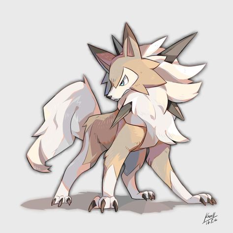 Lycanroc Midday, Pokemon Lycanroc, Love Pokemon, Oc Pokemon, Cute Pokemon Pictures, Pokemon Memes, Pokemon Teams, Pokemon Drawings, Pokemon Fan Art