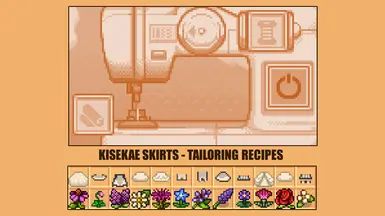 Make Skirt, How To Make Skirt, Stardew Valley, Skirt, Flowers