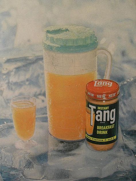 1961 Tang Breakfast Drink vintage advertisement 1960s Breakfast Drink, Think Food, Vintage Memory, Oldies But Goodies, Good Ole, Vintage Advertisement, Childhood Toys, Vintage Recipes, Sweet Memories