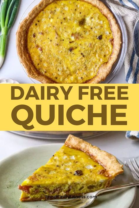 Treat yourself to a slice of Dairy-Free Quiche - a satisfying meal that's free from dairy but full of flavor. Coconut Milk Quiche, Quiche Recipes Dairy Free, Quiche Dairy Free, Dairy Free Quiche, Dairy Free Quiche Recipes, Quinoa Recipes Dinner, Gluten Free Quiche, Quinoa Recipes Easy, Quinoa Recipes Healthy