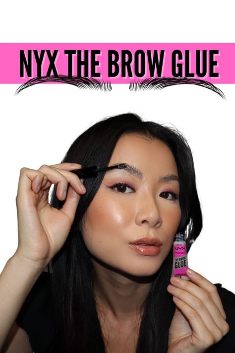 The NYX The Brow Glue is a clear brow gel that apparently has a 16-hour extreme hold. Does this work? Does it leave a white residue? Keep watching to find out! NYX Cosmetics | Drugstore Makeup #nyxcosmetics #drugstoremakeup #nyxbrowglue #brows #laminatedbrows Nyx Brow Glue, Eyebrow Glue, Nyx Brow, Nyx Eyebrow, Brow Glue, Clear Brow Gel, Gel Glue, Keep Watching, Drugstore Makeup